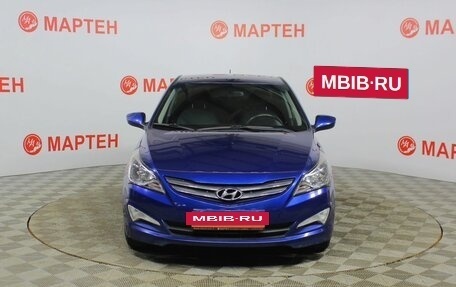 Hyundai Solaris II рестайлинг, 2016 год, 1 015 000 рублей, 2 фотография