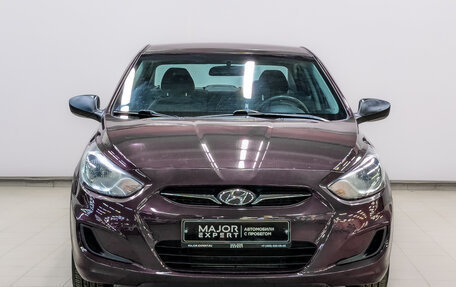 Hyundai Solaris II рестайлинг, 2012 год, 830 000 рублей, 2 фотография