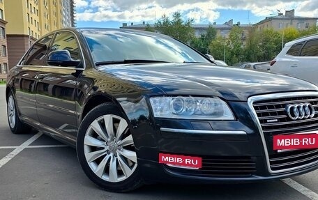 Audi A8, 2008 год, 1 350 000 рублей, 6 фотография