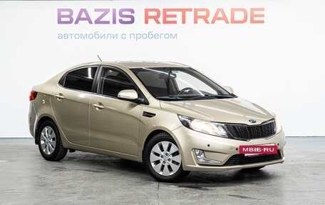 KIA Rio III рестайлинг, 2014 год, 969 000 рублей, 3 фотография