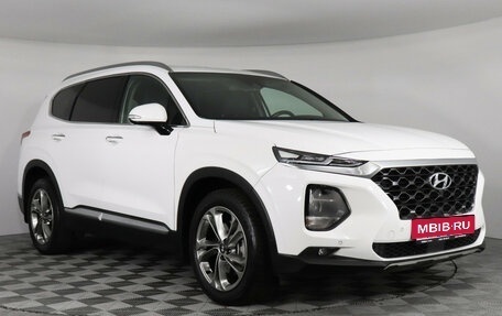 Hyundai Santa Fe IV, 2019 год, 3 597 000 рублей, 3 фотография