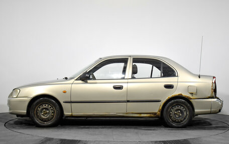 Hyundai Accent II, 2008 год, 249 000 рублей, 8 фотография