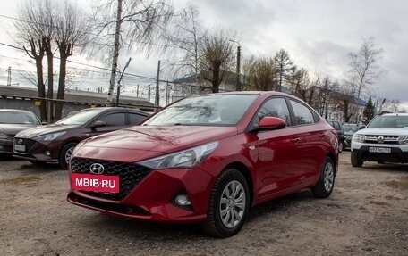 Hyundai Solaris II рестайлинг, 2020 год, 1 237 000 рублей, 3 фотография