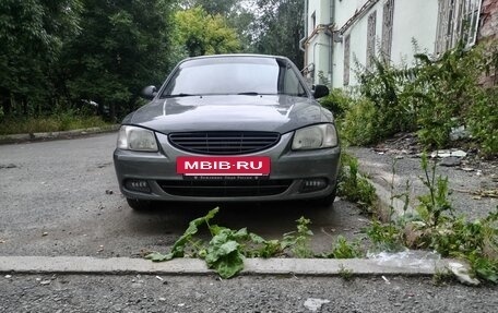 Hyundai Accent II, 2004 год, 390 000 рублей, 10 фотография