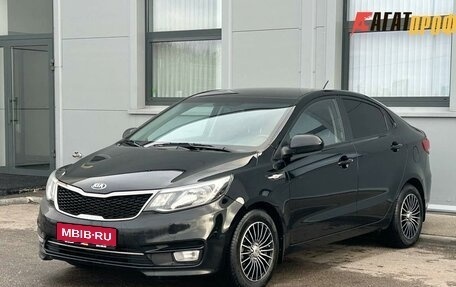 KIA Rio III рестайлинг, 2015 год, 1 110 000 рублей, 1 фотография