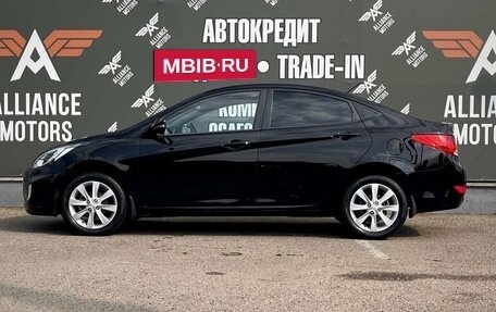 Hyundai Solaris II рестайлинг, 2011 год, 810 000 рублей, 4 фотография