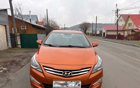 Hyundai Solaris II рестайлинг, 2014 год, 970 000 рублей, 12 фотография
