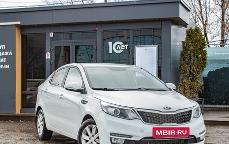 KIA Rio III рестайлинг, 2017 год, 739 000 рублей, 2 фотография