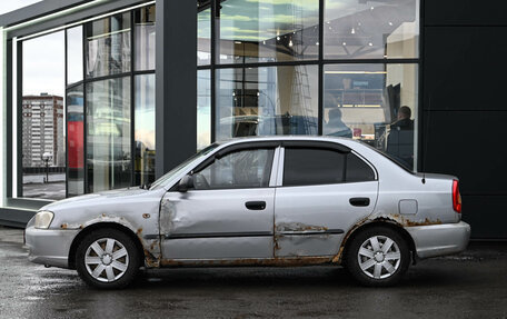 Hyundai Accent II, 2005 год, 200 000 рублей, 4 фотография