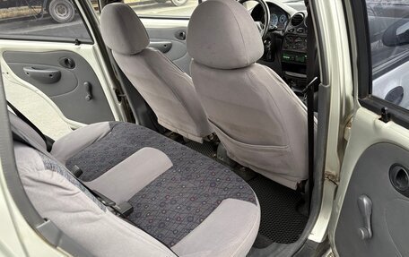 Daewoo Matiz I, 2008 год, 186 000 рублей, 11 фотография