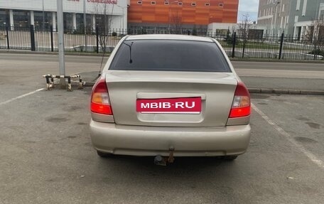 Hyundai Accent II, 2003 год, 206 000 рублей, 3 фотография