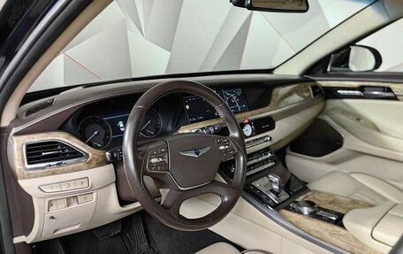 Genesis G90 I рестайлинг, 2017 год, 2 287 000 рублей, 17 фотография