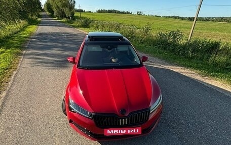 Skoda Superb III рестайлинг, 2020 год, 3 200 000 рублей, 10 фотография