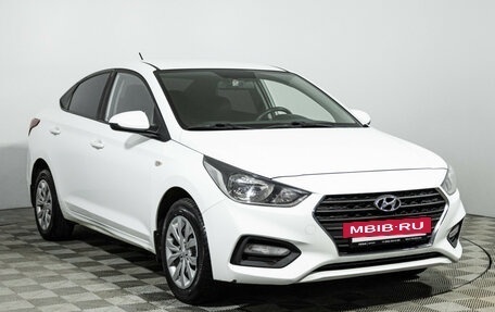 Hyundai Solaris II рестайлинг, 2018 год, 1 100 000 рублей, 3 фотография