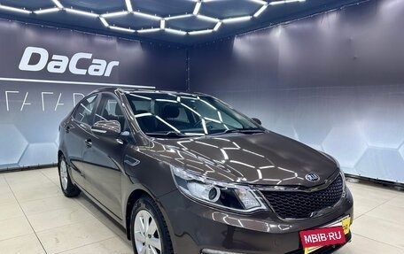 KIA Rio III рестайлинг, 2015 год, 1 320 000 рублей, 2 фотография