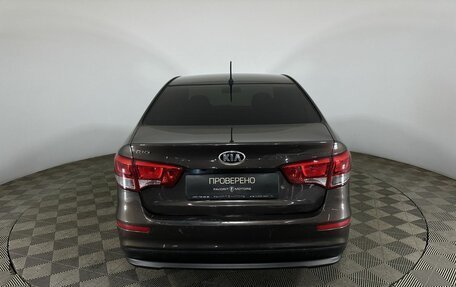 KIA Rio III рестайлинг, 2016 год, 970 000 рублей, 3 фотография