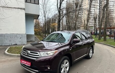 Toyota Highlander III, 2012 год, 1 880 000 рублей, 1 фотография