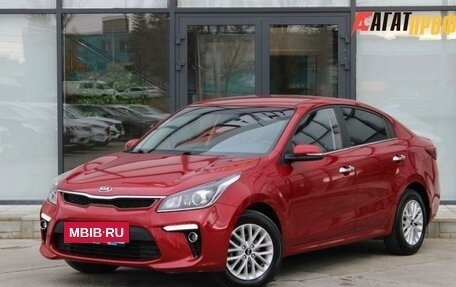 KIA Rio IV, 2017 год, 1 370 000 рублей, 2 фотография