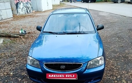 Hyundai Accent II, 2001 год, 385 000 рублей, 3 фотография