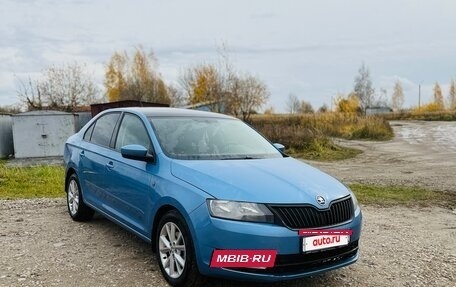 Skoda Rapid I, 2016 год, 920 000 рублей, 10 фотография
