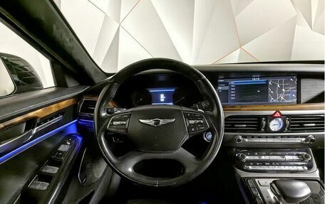 Genesis G90 I рестайлинг, 2016 год, 2 297 000 рублей, 19 фотография