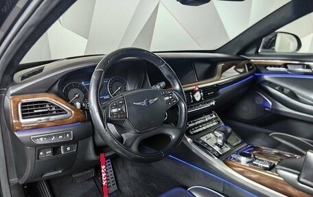 Genesis G90 I рестайлинг, 2016 год, 2 297 000 рублей, 18 фотография