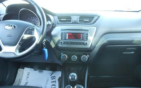 KIA Rio III рестайлинг, 2015 год, 898 000 рублей, 11 фотография