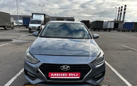 Hyundai Solaris II рестайлинг, 2017 год, 750 000 рублей, 2 фотография