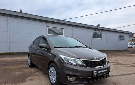 KIA Rio III рестайлинг, 2016 год, 899 000 рублей, 3 фотография