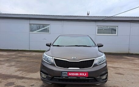 KIA Rio III рестайлинг, 2016 год, 899 000 рублей, 2 фотография