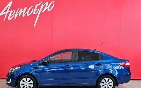KIA Rio III рестайлинг, 2012 год, 820 000 рублей, 2 фотография