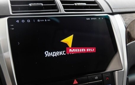 Toyota Camry, 2016 год, 1 899 000 рублей, 29 фотография