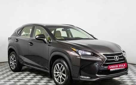 Lexus NX I, 2015 год, 2 699 000 рублей, 3 фотография