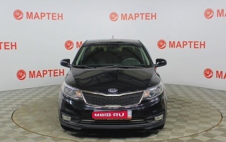 KIA Rio III рестайлинг, 2016 год, 967 000 рублей, 2 фотография