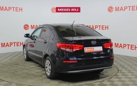 KIA Rio III рестайлинг, 2016 год, 967 000 рублей, 7 фотография