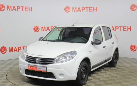 Renault Sandero I, 2012 год, 598 000 рублей, 1 фотография