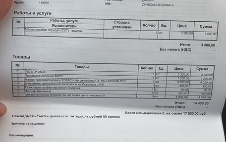 Nissan Teana, 2014 год, 1 259 000 рублей, 19 фотография