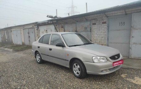 Hyundai Accent II, 2007 год, 430 000 рублей, 1 фотография