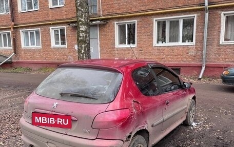 Peugeot 206, 2002 год, 100 000 рублей, 1 фотография