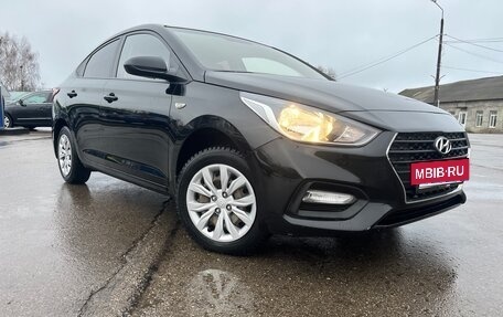 Hyundai Solaris II рестайлинг, 2017 год, 1 120 000 рублей, 2 фотография