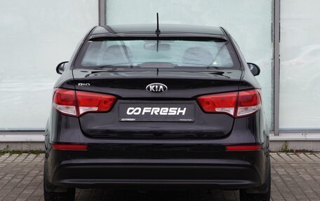 KIA Rio III рестайлинг, 2016 год, 1 295 000 рублей, 4 фотография