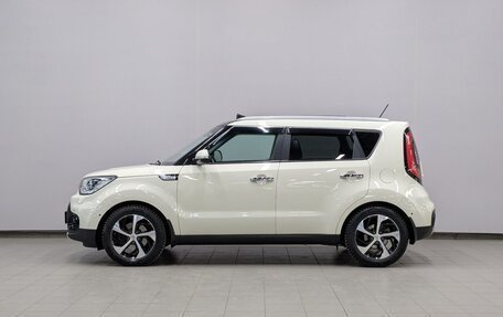 KIA Soul II рестайлинг, 2017 год, 1 570 000 рублей, 26 фотография