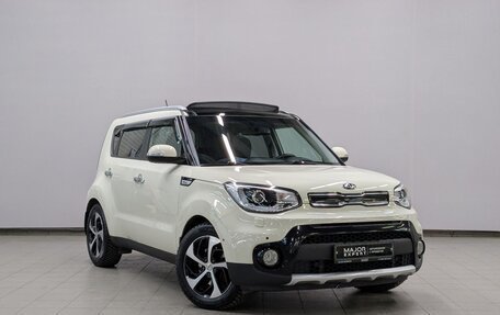 KIA Soul II рестайлинг, 2017 год, 1 570 000 рублей, 23 фотография