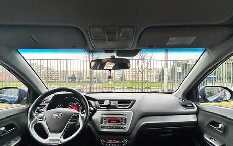 KIA Rio III рестайлинг, 2015 год, 990 000 рублей, 3 фотография