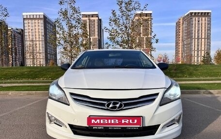 Hyundai Solaris II рестайлинг, 2016 год, 1 050 000 рублей, 2 фотография