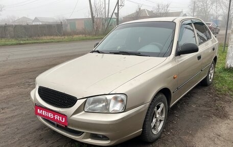 Hyundai Accent II, 2004 год, 450 000 рублей, 1 фотография