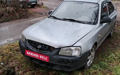 Hyundai Accent II, 2004 год, 150 000 рублей, 2 фотография