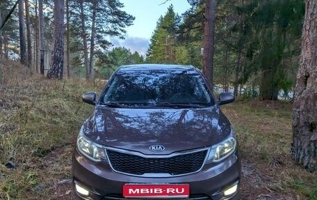 KIA Rio III рестайлинг, 2015 год, 870 000 рублей, 1 фотография