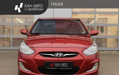 Hyundai Solaris II рестайлинг, 2011 год, 599 000 рублей, 3 фотография