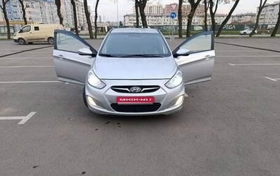 Hyundai Solaris II рестайлинг, 2011 год, 570 000 рублей, 1 фотография